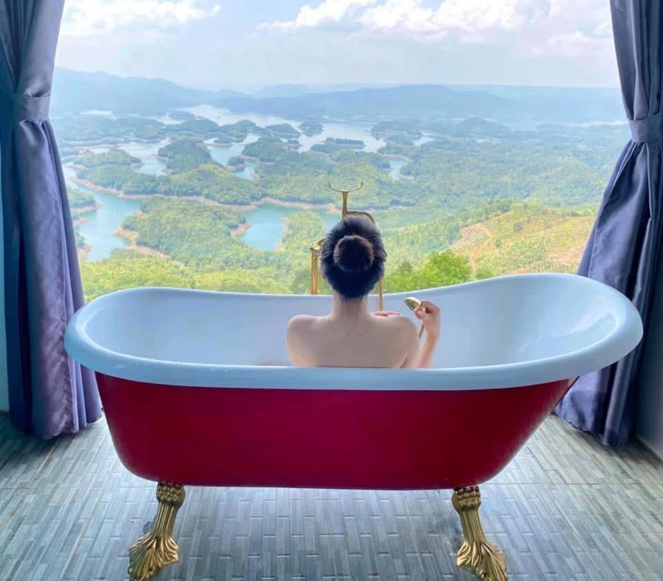 Không khí nghỉ dưỡng ở Tà Đùng dùng cho reels và shorts